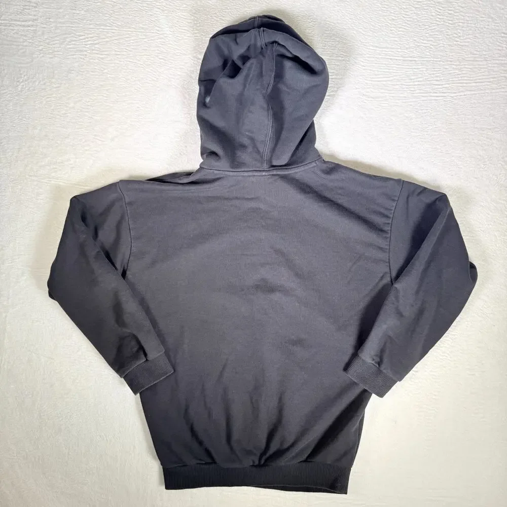 Adidas Sweater Unixex Adult XS Black‎ Trefoil Logo Hoodie Sweatshirt Streetwear